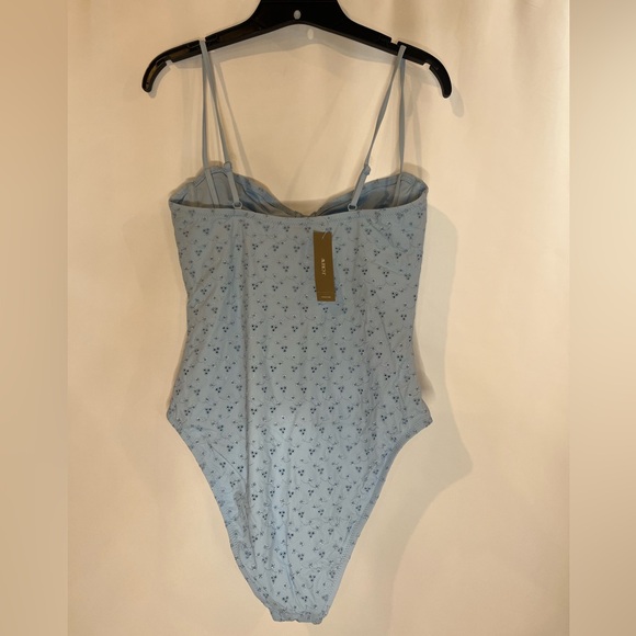 J.Crew Eyelet balconette underwire one-piece - Picture 7 of 8